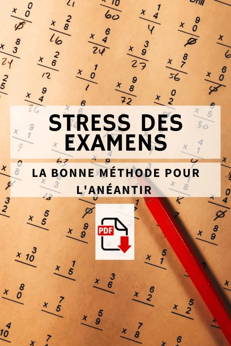 Comment anéantir le stress des examens ? Question de méthode