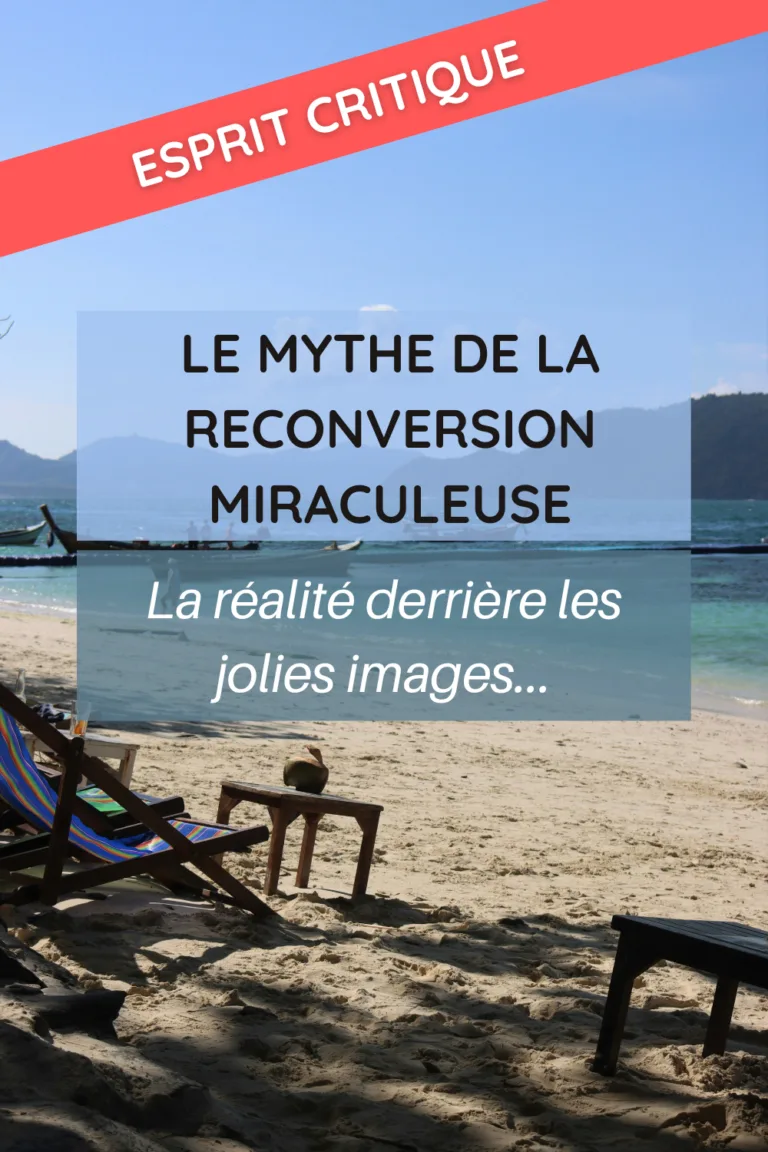 le mythe de la reconversion miraculeuse