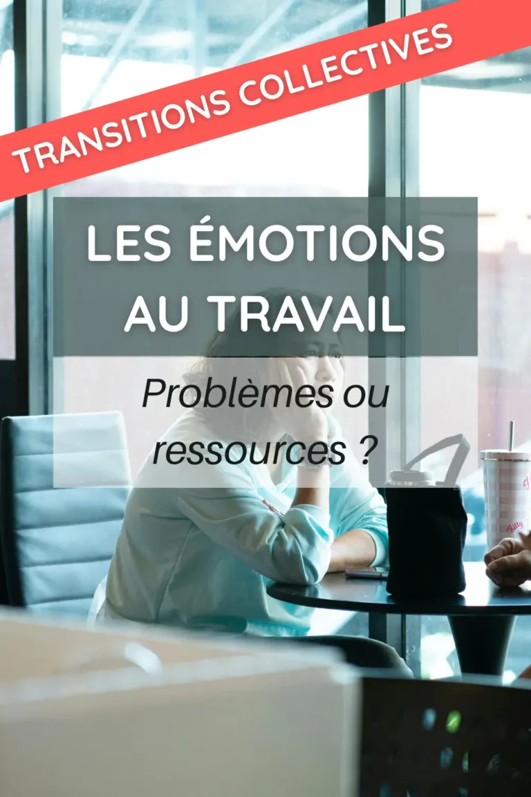 Les émotions au travail