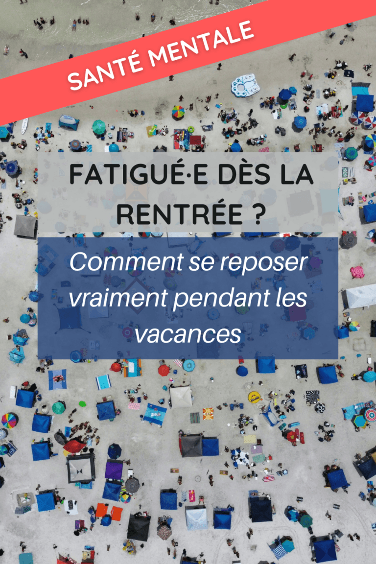fatigue dès la rentrée
