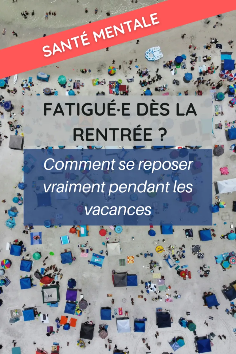 fatigue dès la rentrée